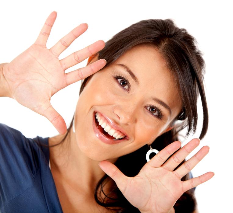 woman after facial aesthetic treatments in East Hills